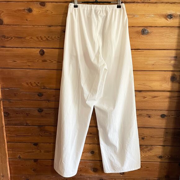 BEARE PARK elastic waist pant in ivory Size 8 - Picture 3 of 8